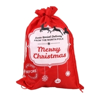 Vánoční jutový pytel MERRY CHRISTMAS 60x40 cm