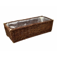 Proutěný truhlík hranatý 70 cm XL