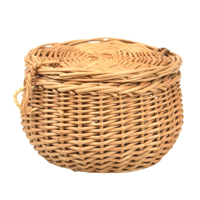 Proutěná dóza s víčkem – průměr 15 cm