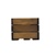 Dřevěný truhlík hnědý srdce 80 cm