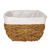 Prirodni ulozny kosik z morske travy s latkou 30×25×16 cm